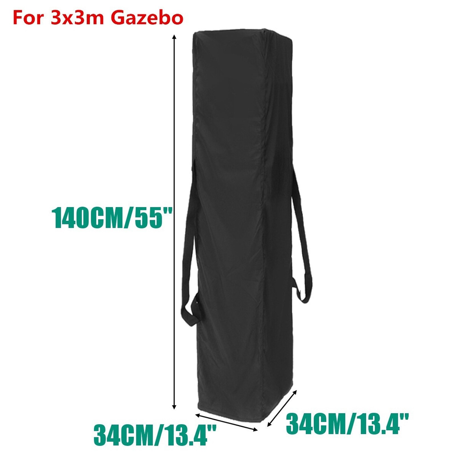 Cheap Goat Tents 210D Polyester Outdoor Awnings Tent Storage Bag Black Pavilion Tent Canopy Handle Design Durable Gazebo Camping Supplies   